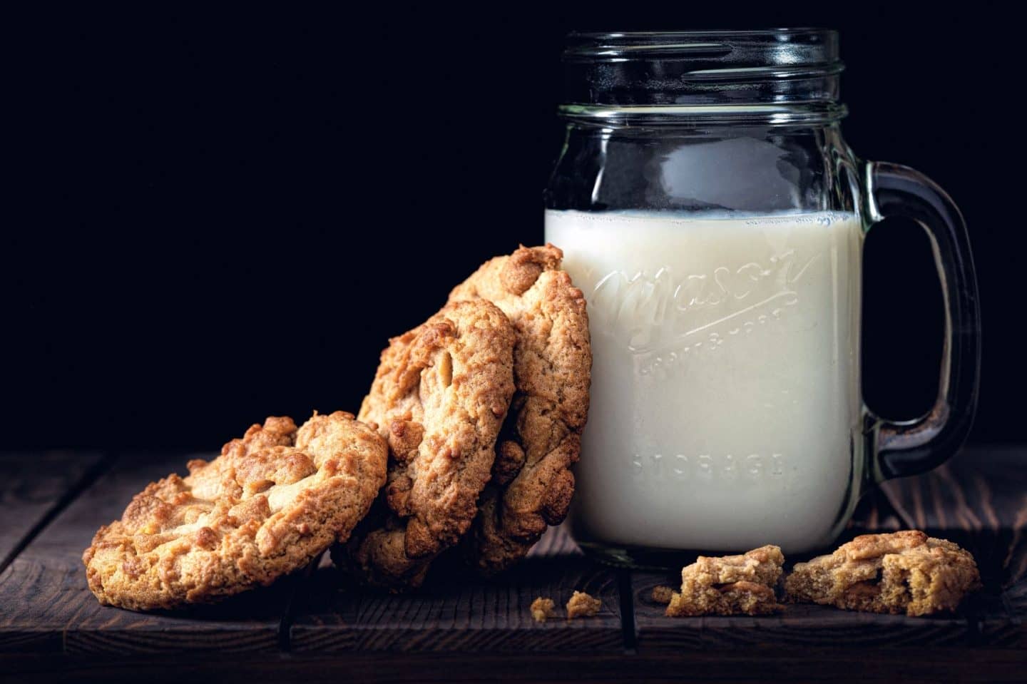 Funny trivia questions multiple choice - milk and cookies