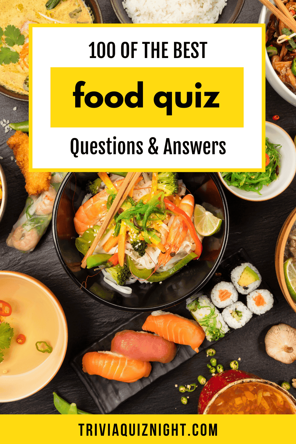 food and travel quiz questions